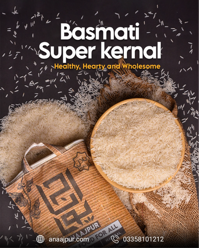 Basmati Rice Super Kernal (باسمتی چاول سپر کرنل) Gold Class