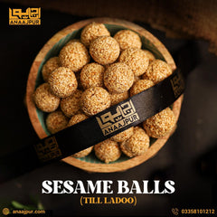 Sesame Balls (Til Ladoo)